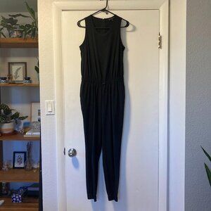 Athleta Black Hillside Tank Romper 4